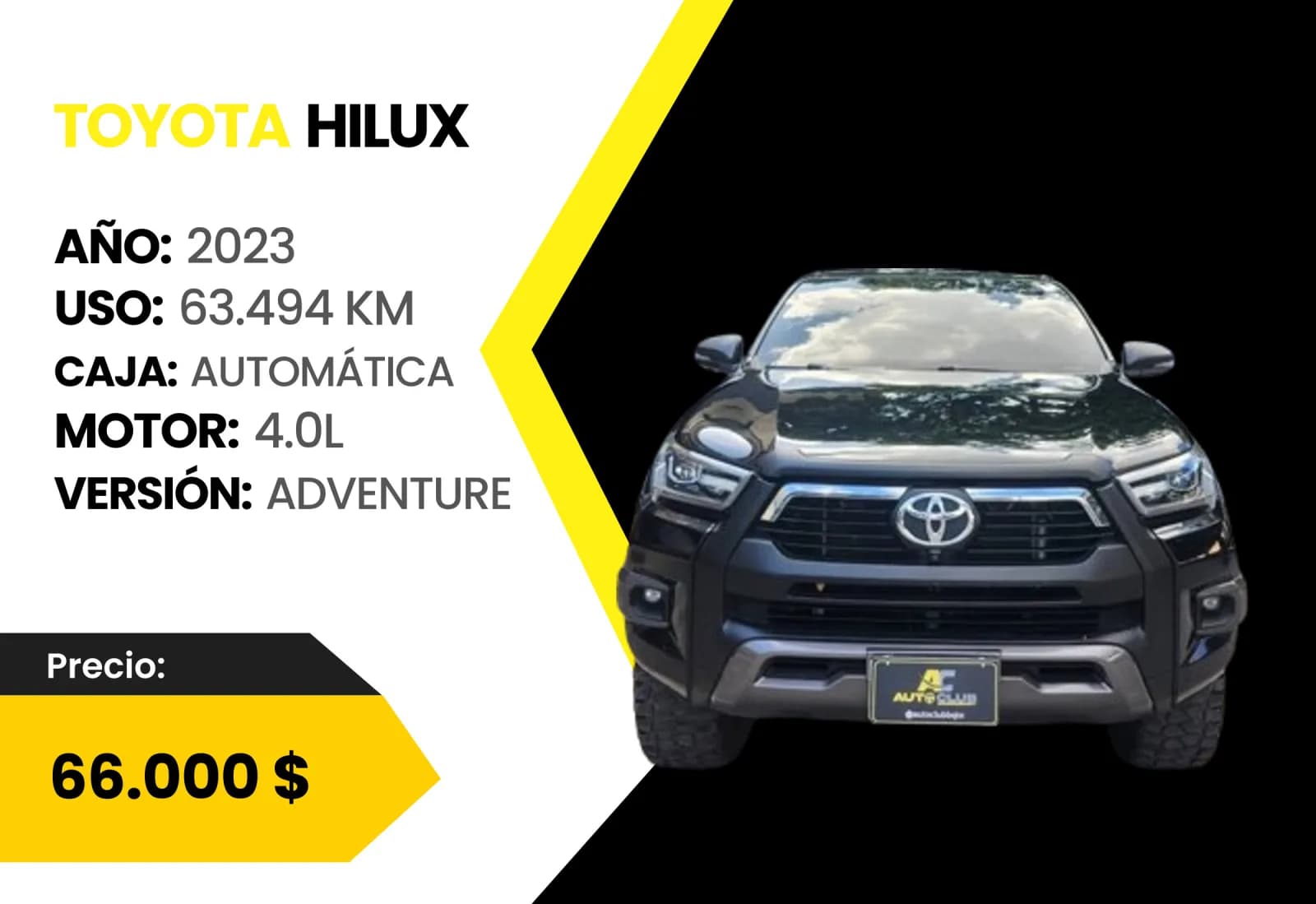Toyota Hilux 2023 Adventure en venta en Auto Club Barquisimeto