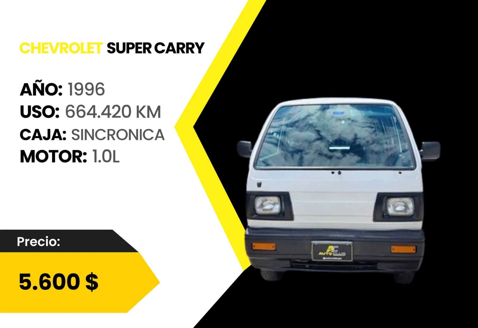 Chevrolet Super Carry 1996 en venta en Auto Club Barquisimeto